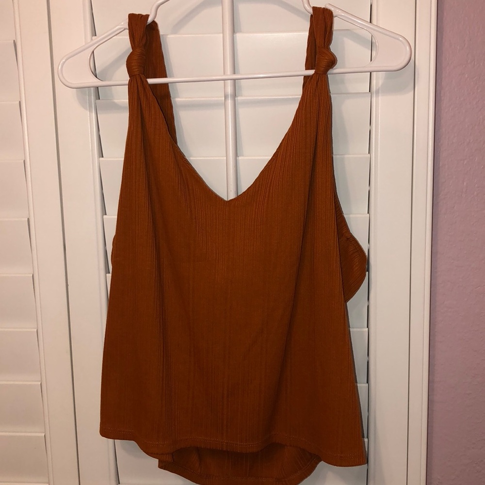 Burnt orange tank top